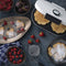 Trebs Wafelijzer 13120 - Dubbel hartvormig - 1200 W - Wit