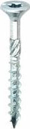 WOODIES® Ultimate Platverzonkenkopschroef Torx Verzinkt 5x50 Deeldraad VE=200 - 61550401