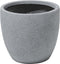 KANNIA - Bloempot - Grijs - 36 cm - Klei-vezelmengsel