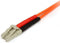 Startech.com FIBLCSC1 - Duplex MM Glasvezel Netwerkkabel - LC-SC - 1m - Oranje
