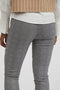 Vila Vilaura Lou Hw 7/8 Leggings - Met elastische tailleband - Zwart/wit Dames M