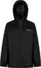 Regatta - Kids Pack It III Opvouwbaar Kinder Regenjack - Zwart - Maat 152