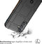 iMoshion Hoesje Geschikt voor Samsung Galaxy A14 (4G) Hoesje Siliconen - iMoshion Rugged Shield Backcover - Zwart