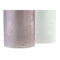 Verlichte decoratie DKD Home Decor Kerstmis Bruin Wit (11 x 11 x 25 cm) (2 Stuks)