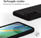 imoshion Hoesje - Geschikt voor Samsung Galaxy S21 FE - EasyGrip Backcover - Zwart