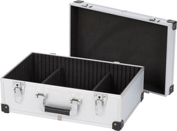 Kreator KRT640260S - Gereedschapskoffer - 3 opbergvakken - 420 x 265 x 173 mm - zilver