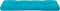 vidaXL - Palletkussen - 120x40x12 - cm - stof - turquoise