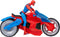 Marvel Spider-Man Hero Figuur en Voertuig