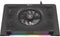 Genesis Oxid 450 - Laptopkoeler - 5 ventilatoren RGB - Zwart