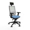 Bureaustoel Piqueras y Crespo 2D066G1 Hemelsblauw