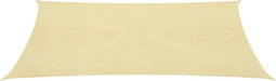vidaXL - Zonnescherm - HDPE - rechthoekig - 2x4 - m - beige