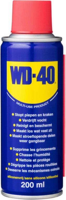 WD-40® Multi-Use Product Classic - 200ml - Multispray - Smeermiddel, Anti-Roest en Anti-Corrosie