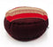 Meditatie yoga zafu kussen rond origineel thais design 32 cm Rood