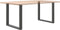 vidaXL - Eettafelpoten - 2 - st - U-vormig - 90x(72-73) - cm - staal - antraciet