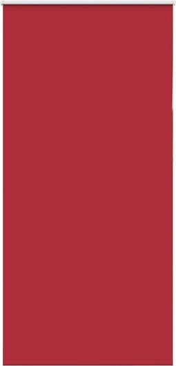 vidaXL - Rolgordijn - 100x210 - cm - stofbreedte - 95,7 - cm - verduisterend - rood