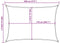 vidaXL - Zonnezeil - 160 - g/m² - rechthoekig - 6x8 - m - HDPE - zwart
