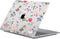 Lunso Geschikt voor MacBook Pro 13 inch M1/M2 (2020-2022) cover hoes - case - Flower Boutique