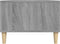 vidaXL - Salontafel - 90x50x36,5 - cm - bewerkt - hout - grijs - sonoma