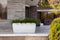 Capi Europe - Bloembak rechthoek Arc Granite - 60x35x40 - Antraciet - Bloempot Voor binnen en buiten - Beschikbaar in XL formaten - Breukbestendig - 100% Recyclebaar - Levenslang garantie - NATS8061