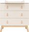 Bopita Lines commode met 3 laden - Dune/Naturel