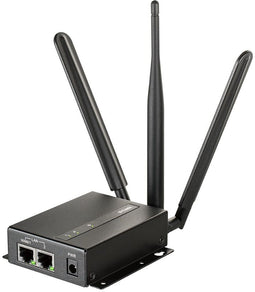 D-Link DWM-313 - 4G LTE M2M Router - 2x Ethernet 100Mbps - Wi-Fi 4 (802.11n) - 2,4GHz