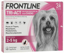 Pipette for Dogs Frontline Tri-Act 2-5 Kg