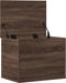 vidaXL - Opbergbox - 60x42x46 - cm - bewerkt - hout - bruin - eikenkleurig
