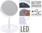 Make-up Spiegel LED - Touch aan-uit - Ø 16 cm - Wit