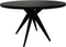 HSM Collection-Ronde Eettafel-ø140x76-Zwart-Mango/Metaal