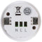 PIR40 Bewegingsdetector - Inbouw - 360° detectiehoek - Wit
