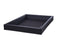 Beliani AVIGNON - Waterbed - Zilver - Fluweel