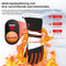 Saaf Verwarmde Handschoenen Wit - 3 Warmtestanden - 68°C - Inclusief 2x 2700mAh Powerbanks - Maat S