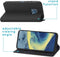 iMoshion Hoesje Geschikt voor Nokia XR20 Hoesje Met Pasjeshouder - iMoshion Slim Folio Bookcase - Zwart