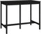 vidaXL - Bartafel - 140x80x110 - cm - massief - grenenhout - zwart