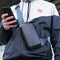 Ögon Designs Phone Bag Aluminium Telefoontas - Sling Bag - Zwart