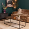Salontafel - salontafel Rechthoek - salontafel aluminium