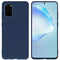 iMoshion Hoesje Geschikt voor Samsung Galaxy S20 Plus Hoesje Siliconen - iMoshion Color Backcover - Donkerblauw