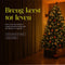 Giftmas Houten Kerstballen - Kerstversiering - Duurzaam en milieuvriendelijk - ⌀6,5cm (50 stuks)
