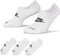 NIKE Everyday Plus Cushioned Sokken Mannen White / Black - Maat 42-46
