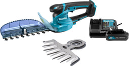 Makita UH201DWAX - Buxus-/grasschaar - 12 V - 20 cm messenlengte - Inclusief accu en lader
