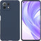 iMoshion Hoesje Geschikt voor Xiaomi Mi 11 Lite (4G) / Mi 11 Lite (5G) / 11 Lite 5G NE Hoesje Siliconen - iMoshion Color Backcover - Donkerblauw