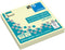 Quantore - Memoblok Info Notes antimicrobiëel 75x75mm geel | 12 stuks