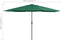 vidaXL - Parasol - met - metalen - paal - 390 - cm - groen