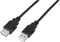 Extension Lead NANOCABLE 10.01.0203-BK 1,8 m USB female plug Male Plug Black