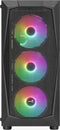 Aerocool Falcon - Midi Tower PC - ATX µATX Mini-ITX - Plexiglas zwart