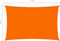 vidaXL - Zonnescherm - rechthoekig - 4x7 - m - oxford - stof - oranje