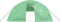 vidaXL - Tuinkas - met - stalen - frame - 110 - m² - 22x5x2,3 - m - groen