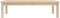 vidaXL - Salontafel - 110x50x30 - cm - massief - grenenhout