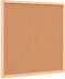 vidaXL - Krijtbord - met - massief - grenenhouten - lijst - 40x40 - cm - zwart