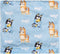Bluey Winterset Muts, Handschoenen en Sjaal